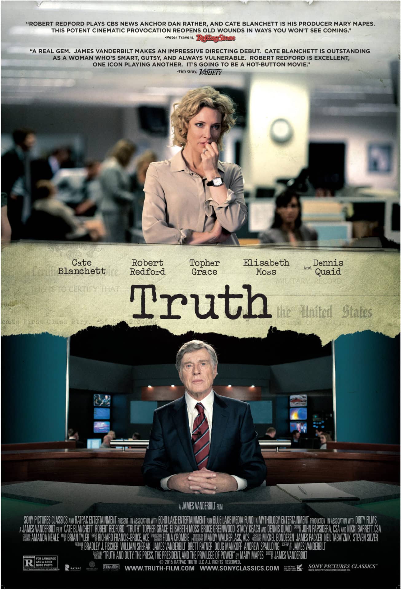 Classic Review: Truth (2015)