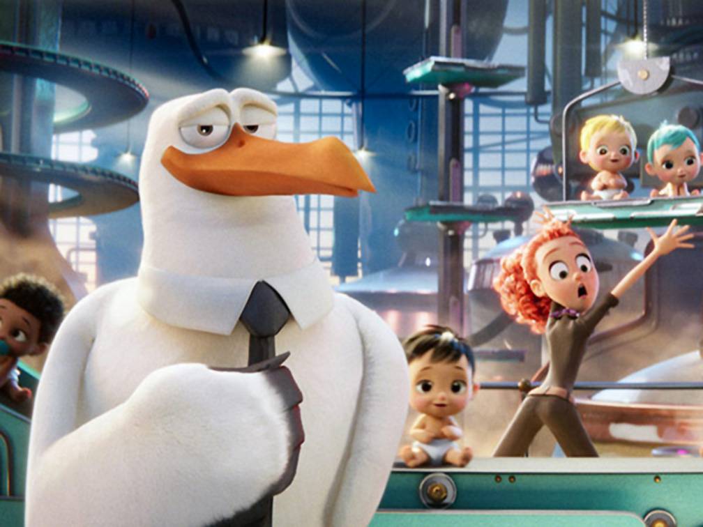 Storks Clip Explosion