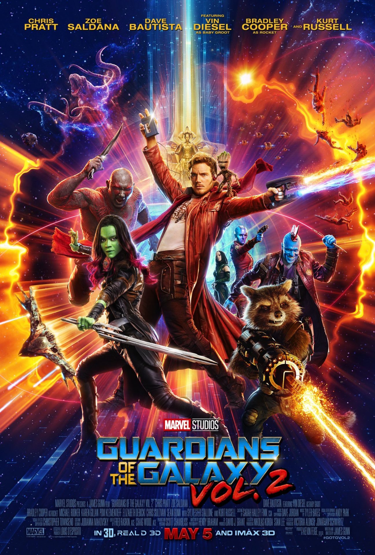 Guardians of the Galaxy Vol. 2 – No Longer A Surprise But Still Very Fun