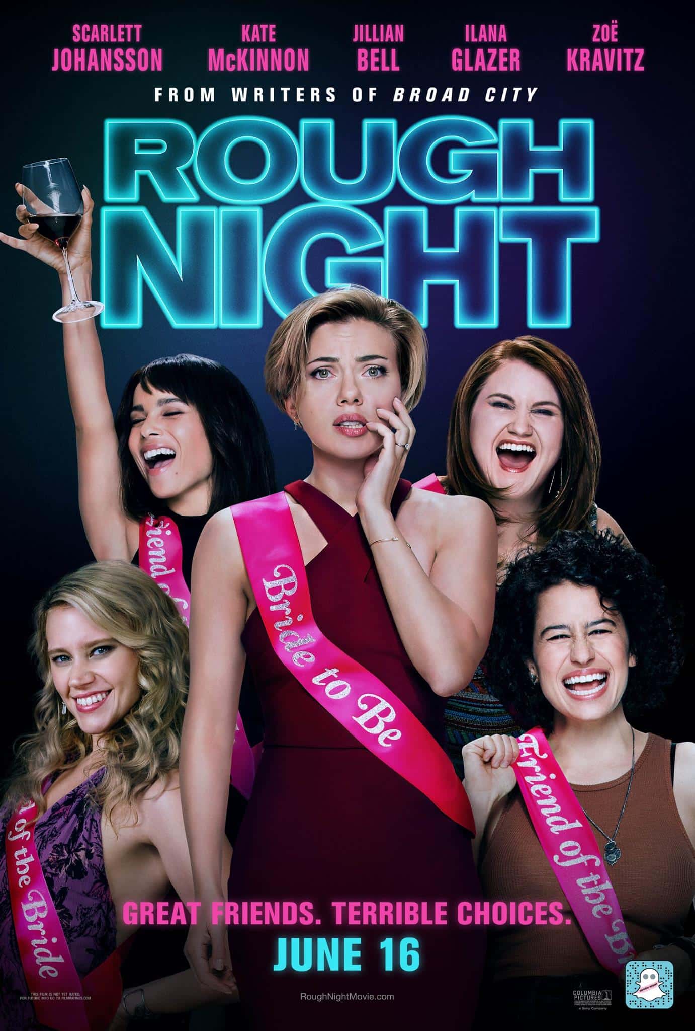 Rough Night – A Derivative, Unfunny Comedy