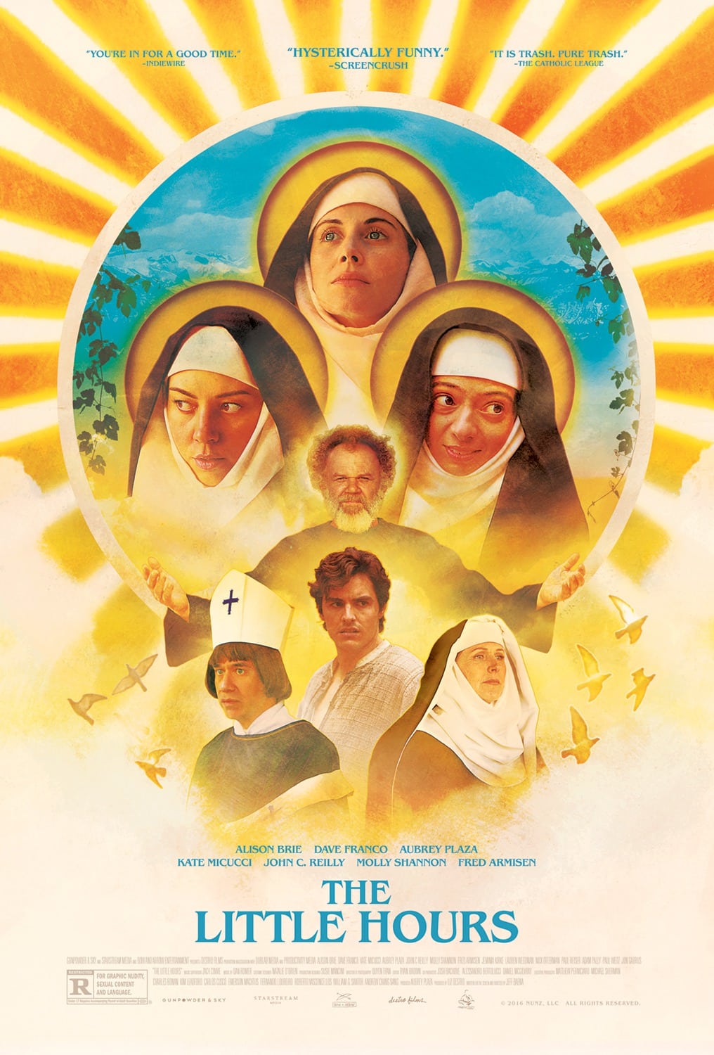 The Little Hours – A Gratuitously Unfunny Comedy