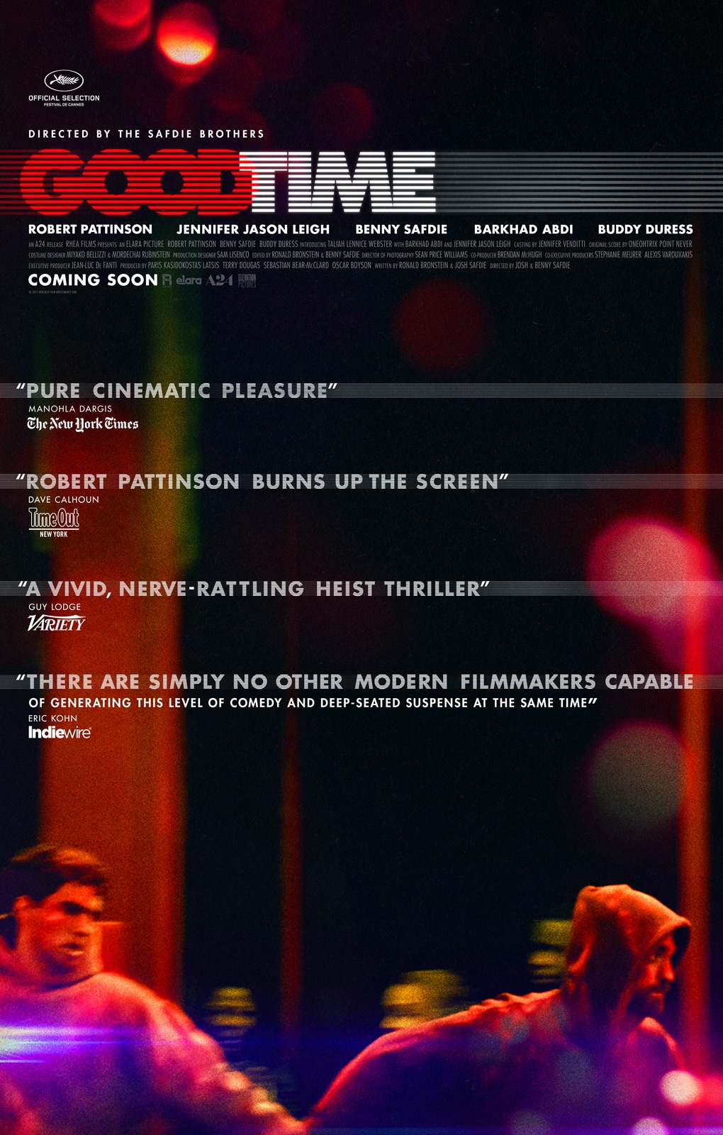 Good Time – A Stylishly Intense Drama