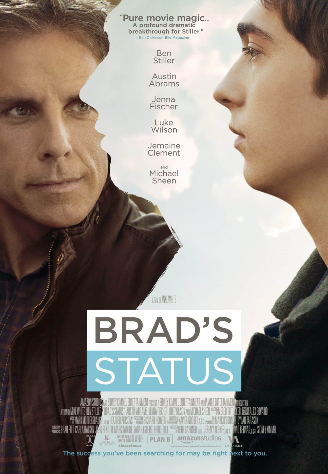 Brad’s Status – A Compelling Mid-Life Crisis
