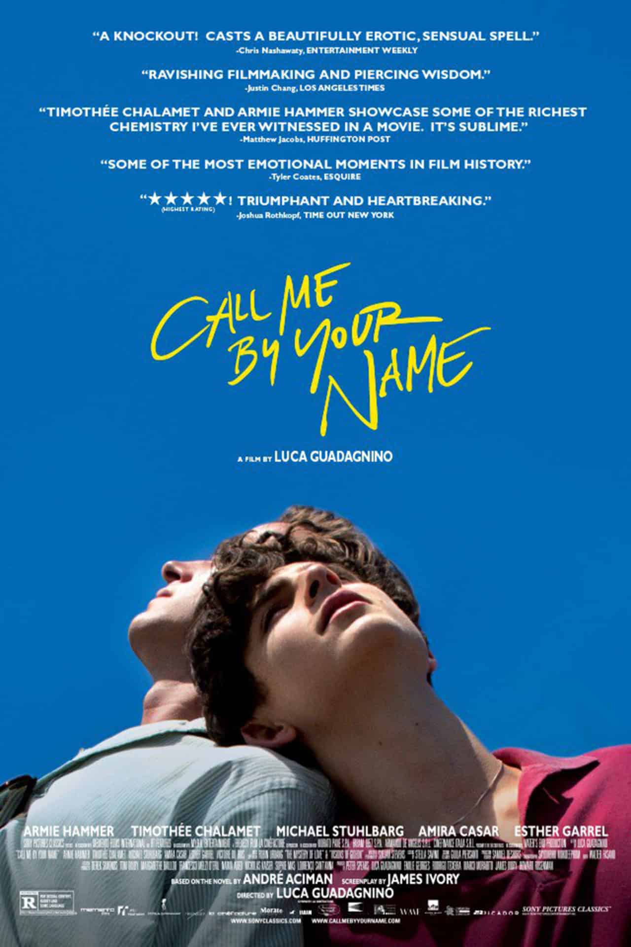 Call Me By Your Name – A Terrific Love Story