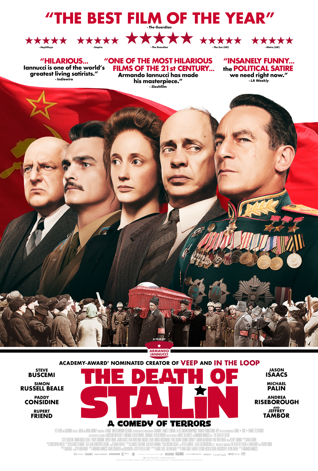 The Death of Stalin – A Satirical Dive into Russian Politics (Guest Review)