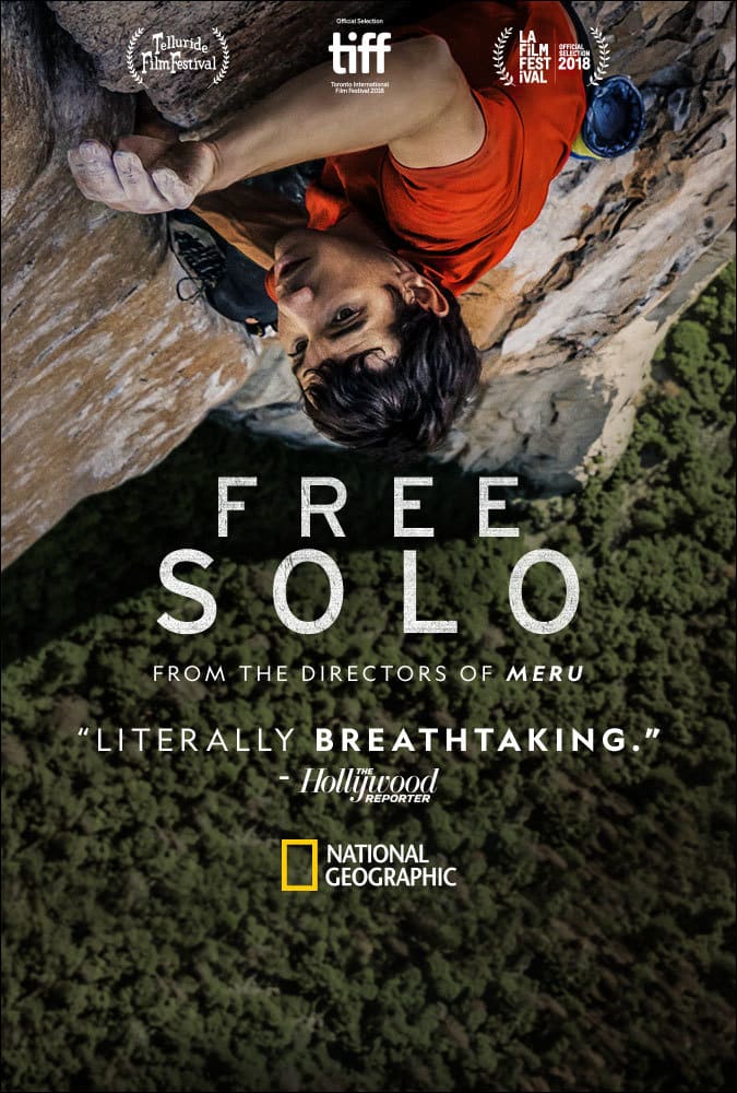 Free Solo – The Scariest Film of the Year?