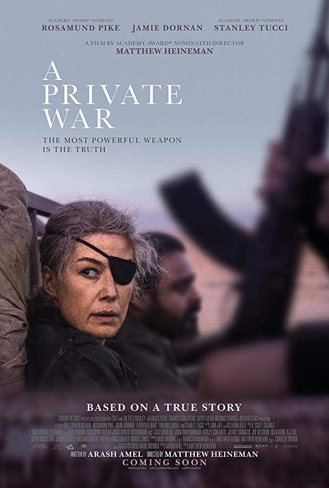 A Private War – An Emotionally Distant War Biopic