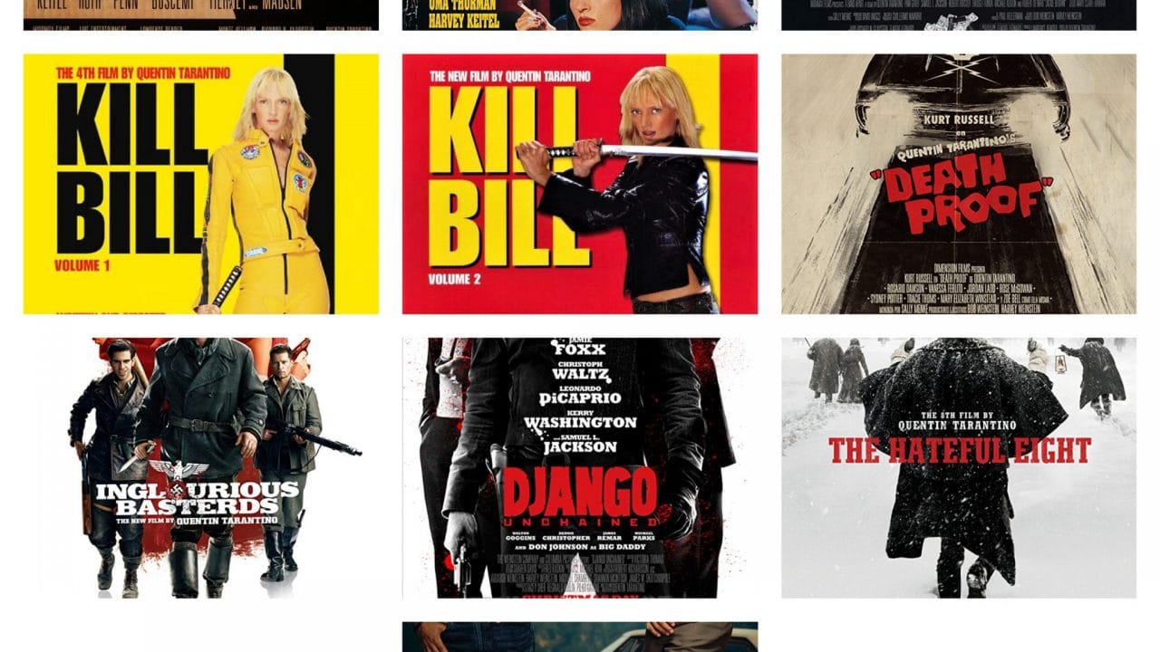 Tarantino Film Rankings